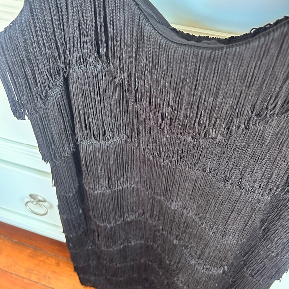 Dorothee Schumacher Black Fringe Dress - Picture 4 of 4